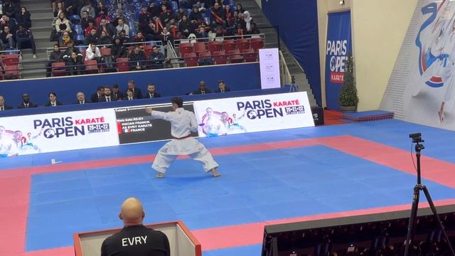 Franck Ngoen (FRA) Unsu Paris Open Karate 2023 смотреть онлайн