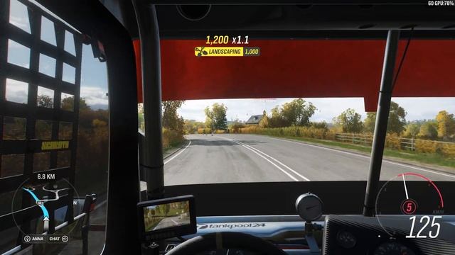 Forza Horizon 4 - 2015 Mercedes-Benz Tankpool24 Racing Truck - Car Show Speed Jump Crash Test . смотреть онлайн