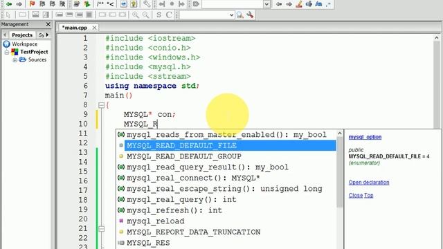 C++ To MySQL Connection - Code Blocks - Dev C++ - Search Record смотреть онлайн