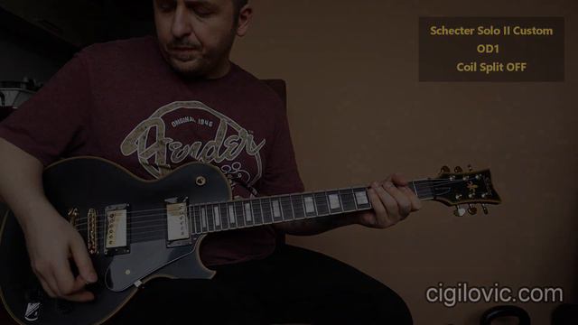 Schecter Solo II Custom ABSN Review & Sound Demo