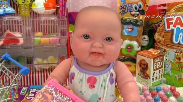ПОКУПАЕМ СЛАДОСТИ НА ВЫХОДНЫЕ Мультик Как Мама Куклы Пупсики в Магазине 108мама тв