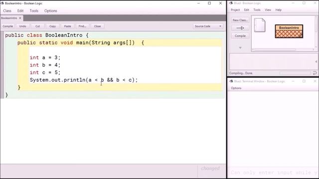Boolean Operators Java смотреть онлайн