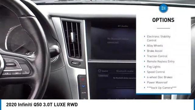 2020 INFINITI Q50 RA15512