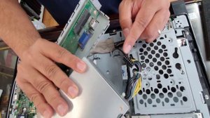 How To Replace Power Supply On Lenovo All In One Thinkcentre Edge 91Z | Very Easy And Simple