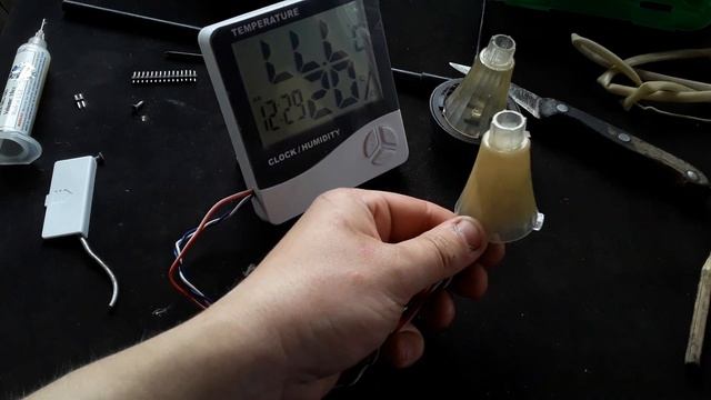 Метеостанция FLARX Термометр-Гигрометр (переделка)