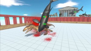 Carnivorous Dinosaurs VS Aquatics - Animal Revolt Battle Simulator