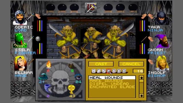 Let's Play Wizardry Gold: Episode 5: Orkogre Castle: Exploring смотреть онлайн