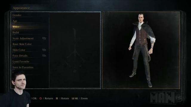 MAN VS BLOODBORNE (Part 1: Character Creation and Intro Cinematics) смотреть онлайн
