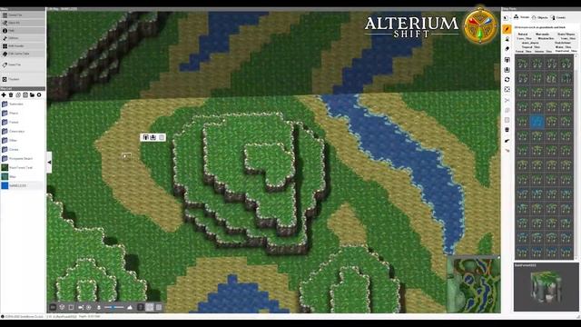Alterium Shift - SMILE GAME BUILDER - Jungle Speed Map