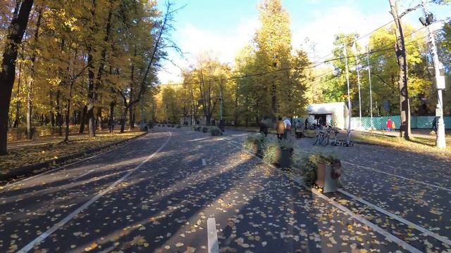 Сокольники осенью, Лучшие парки Москвы для прогулок смотреть онлайн