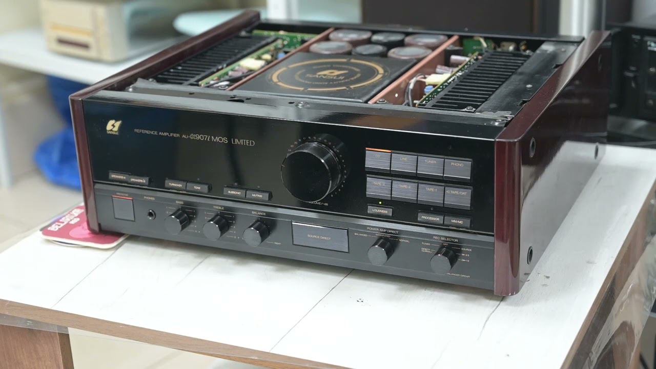 Sansui AU A907 MOS Lim Студия VintageAudio