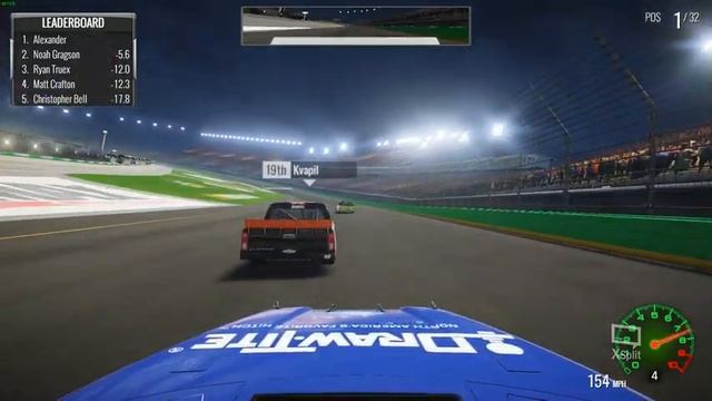 NASCAR Heat 2 - Kentucky Truck series. Round 10 of 23 career pass. смотреть онлайн