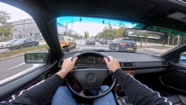 1993 Mercedes W124 Coupe Sportline - 220CE - POV Drive 4K