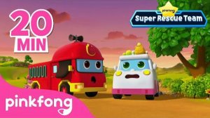 We are the Super Rescue Team! | @SuperRescueTeam |  Ep. 1~6 Compilation | Pinkfong