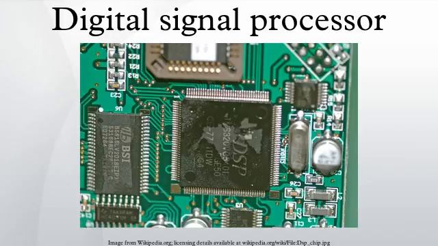 Digital signal processor смотреть онлайн