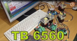 Электроника для ЧПУ: настройка в программе Mach 3 работы интерфейсной платы TB 6560