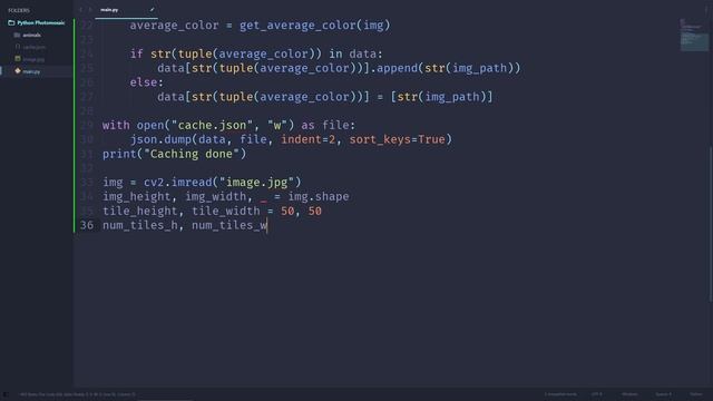 Python Photomosaic Project Tutorial: Art Using Programming смотреть онлайн