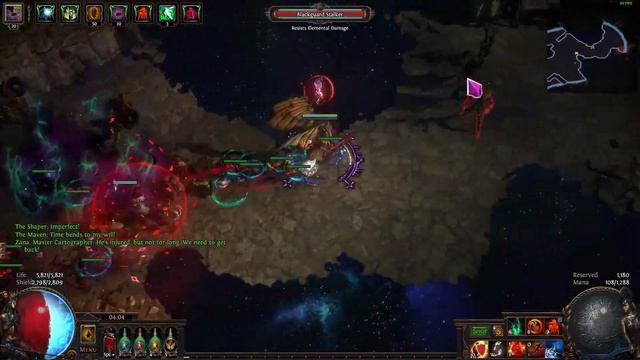 Maven Witnessed Uber Shaper [Arakaali's Fang Necromancer 3.18 PoE] смотреть онлайн
