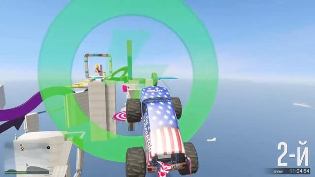 ЛАЙТОВЕНЬКИЙ SKY PARKOUR ОТ -DISBY- В GTA: ONLINE смотреть онлайн