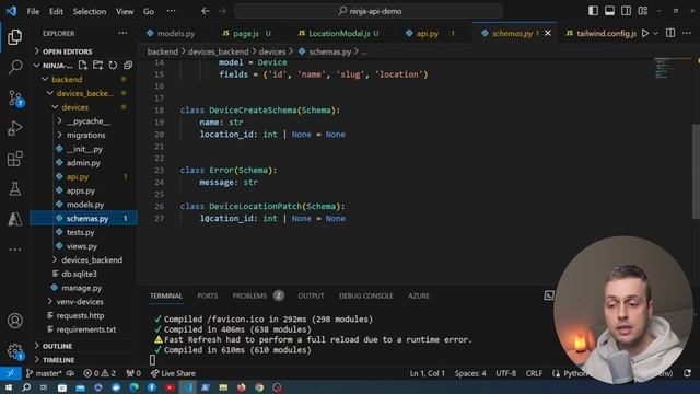 django-ninja & Next.js - DaisyUI Components | Client Components | Form Submissions смотреть онлайн