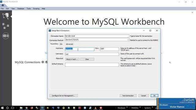 05 Crear nuestra primera conexion desde el Workbench a Mysql смотреть онлайн
