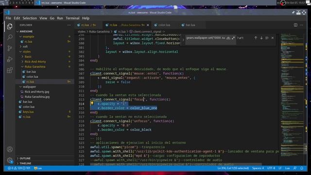 Como configurar Awesome WM - Arch Linux - Diseñar Awesome WM - Personalizar Awesome WM смотреть онлайн