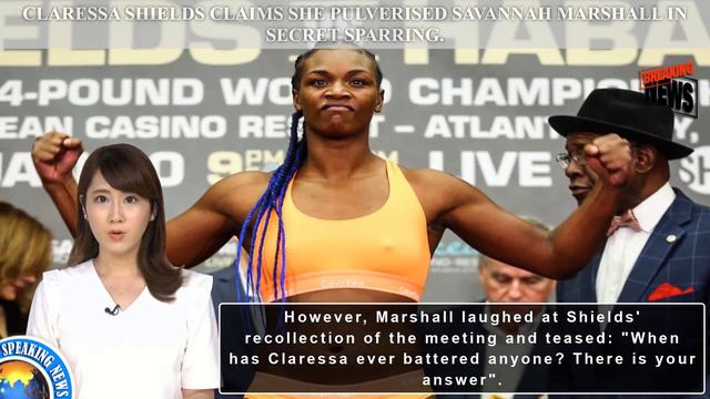 Claressa Shields claims she pulverised Savannah Marshall in secret sparring смотреть онлайн