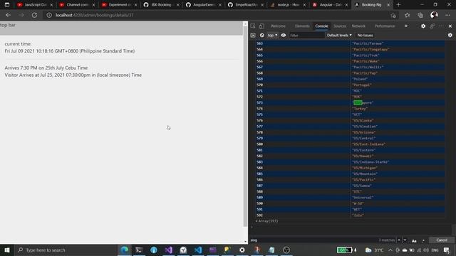 Primeng, p-calendar, time zones and moment смотреть онлайн