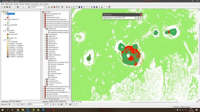 ArcGIS 9 - № 33. Калькулятор растров смотреть онлайн