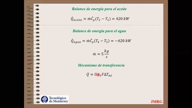 Método DTml Intercambiador de calor de coraza y tubos. ITESM CCM. смотреть онлайн
