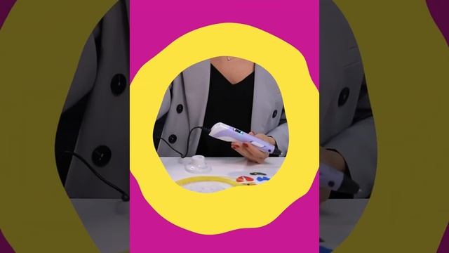3д ручка с набором пластика и трафаретами / Большой набор для 3D моделирования смотреть онлайн
