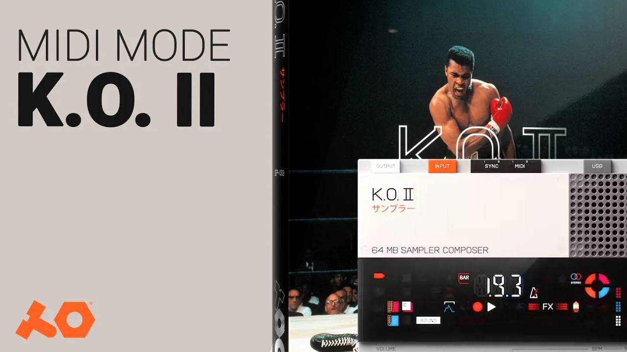 Teenage Engineering KO II EP-133: MIDI Mode