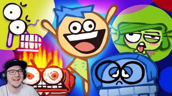 Головоломка ► НАСТОЯЩАЯ ВЕРСИЯ ( The Ultimate “Inside Out” Recap Cartoon ) Cas van de Pol | Реакция
