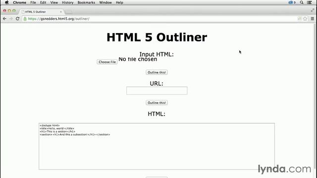 HTML5. Структура, Синтаксис, Семантика. 14.Проверяем структуру документа смотреть онлайн