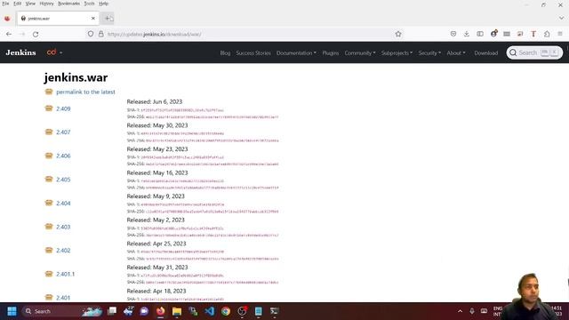 Setting Up Jenkins in Windows using war file смотреть онлайн