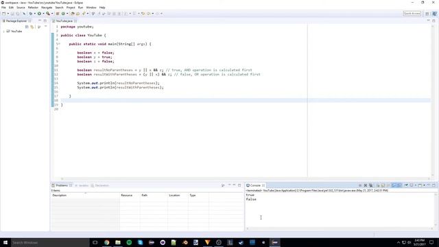 Java Programming Tutorial 3 - Booleans, More Math Operators смотреть онлайн