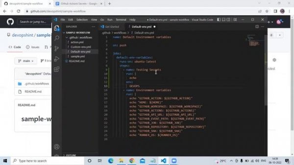 GitHub Actions Secrets Tutorial | How to use Secrets in GitHub Actions | GitHub Actions Tutorial