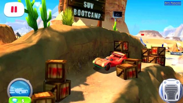 Cars 2: Fast as Lightning - Raoul VS Komodo смотреть онлайн