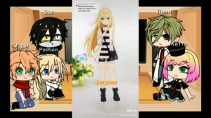 Реакция персонажей из аниме ангел кровопролития на тик ток