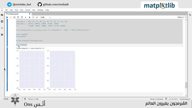 Matplotlib #6 || Subplots - بالعربي смотреть онлайн