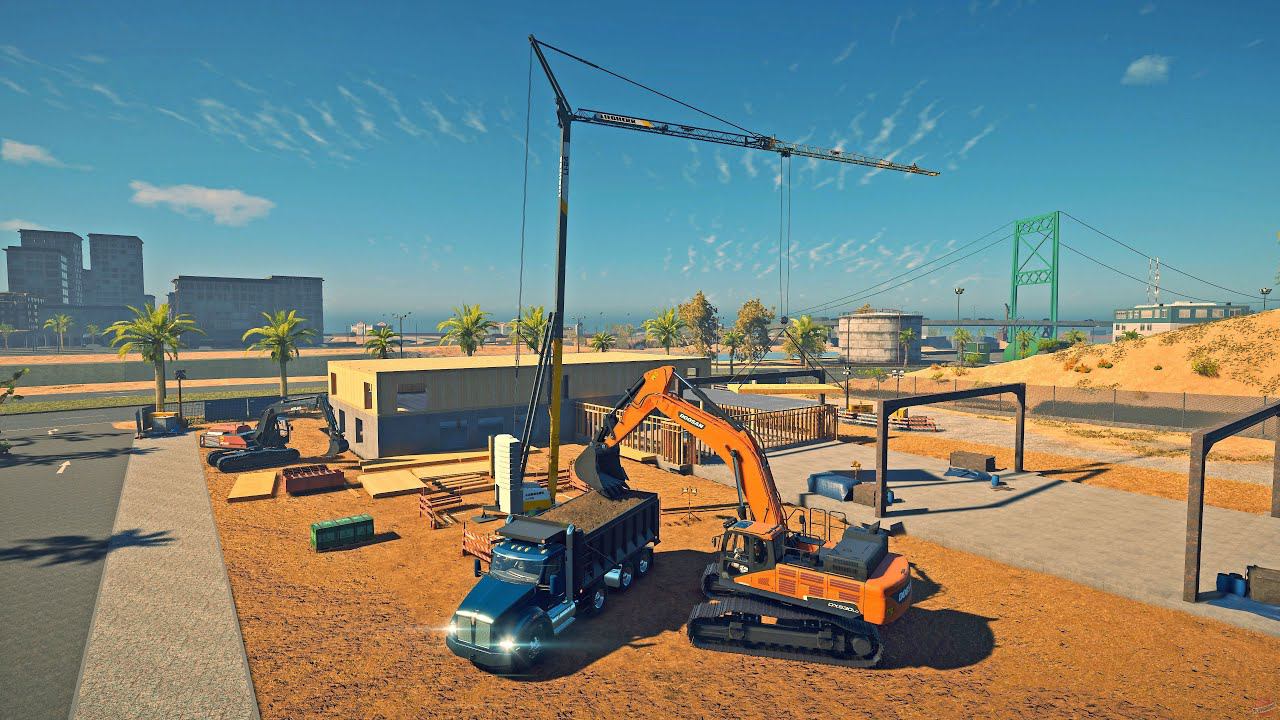 Construction Simulator 22 - ЧСК 6 стрим 2. Продолжение Частной Строительной Компании на Стриме смотреть онлайн