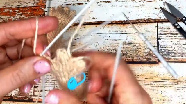 Кукла Василиса.Часть 3-руки. Подробный мастер класс, связана на спицах. смотреть онлайн