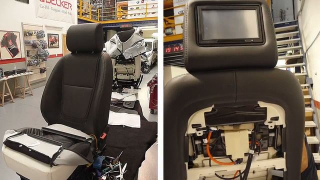 Instalación Cabezales Multimedia y Sistema de Masaje en Asientos - Jaguar XF смотреть онлайн