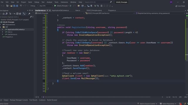 SOLID Principles: Understanding the Single Responsibility Principle (SRP) смотреть онлайн