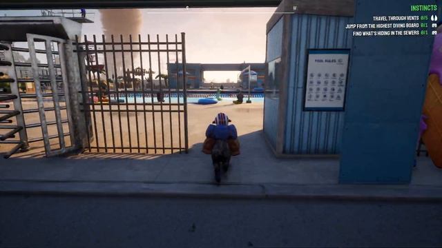 Jump from the highest Diving Board Instinct - Goat Simulator 3 смотреть онлайн