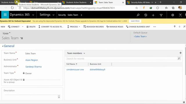 Security - Part 1 | Business Unit | Teams | Users | Basic Security Configuration | Dynamics CRM 365 смотреть онлайн