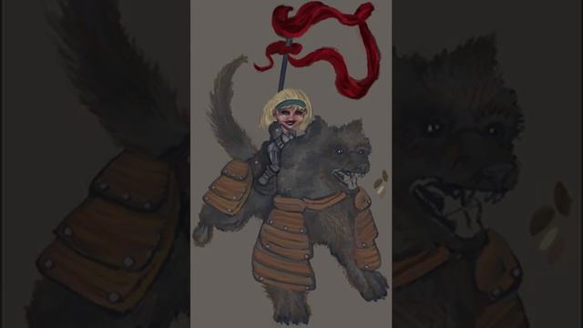 Halfling Cavalier, Order of the Paw with Dog. смотреть онлайн