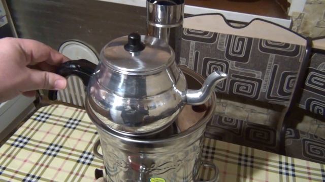 Самовар турецкий на дровах (semaver) 