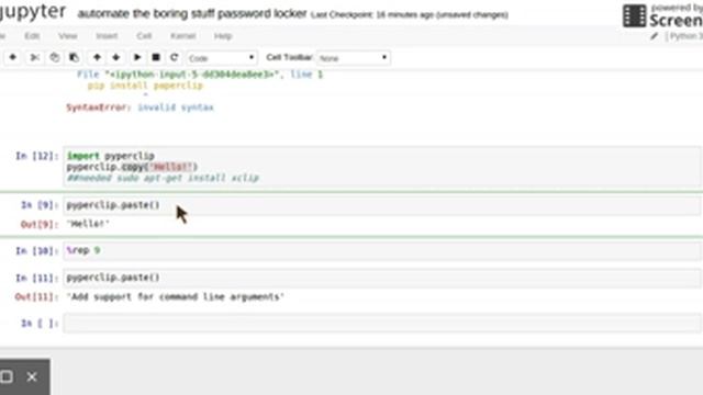 pyperclip for python is useful for copying and pasting from clipboard смотреть онлайн