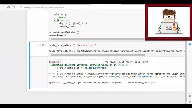 Tutorials - Sign language Deep learning- Lesson 7 - Load Dataset || لغة الإشارة التعلم العميق смотреть онлайн